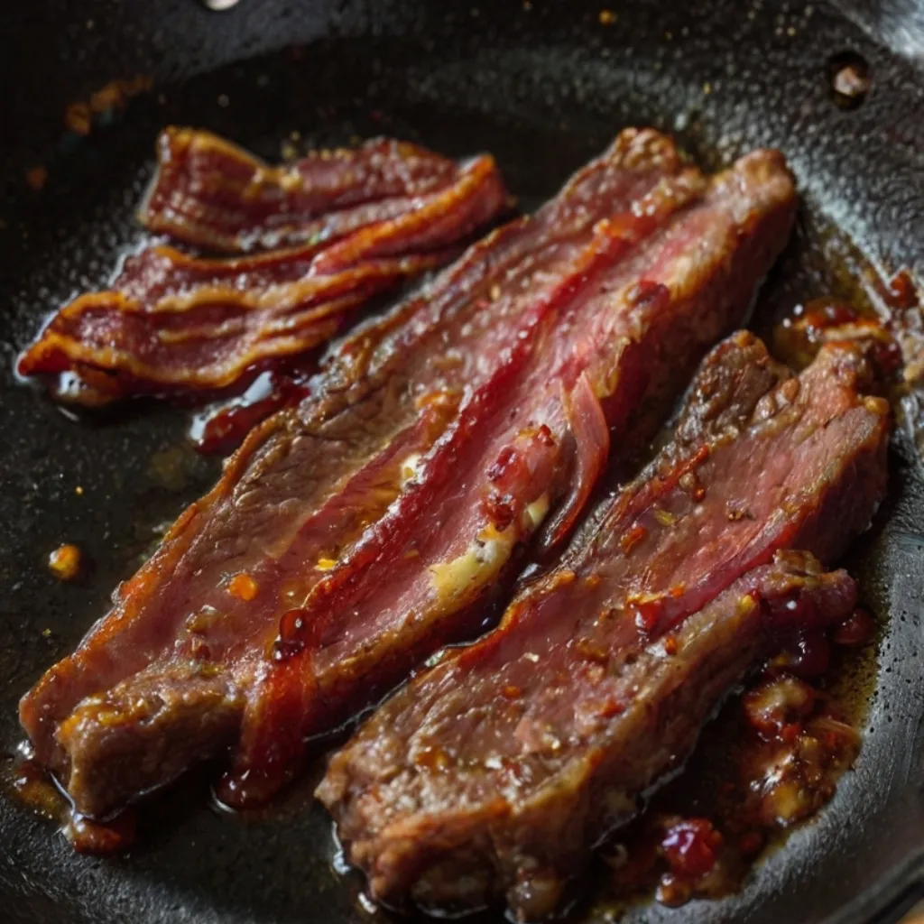 How to Cook Beef Bacon
