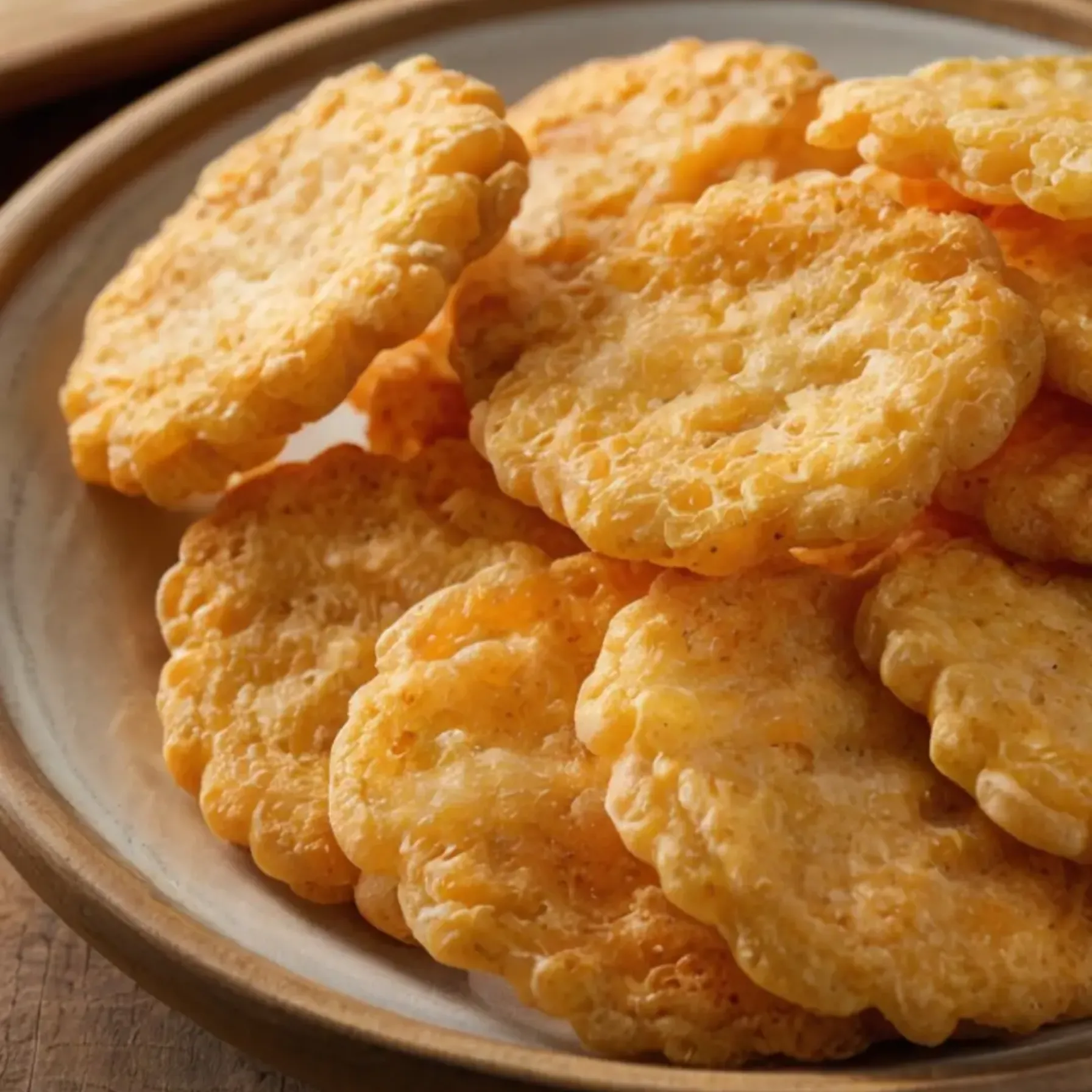 Cheddar Cheese Crisps