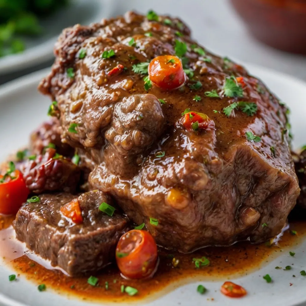 cooking beef cheeks in a slow cooker