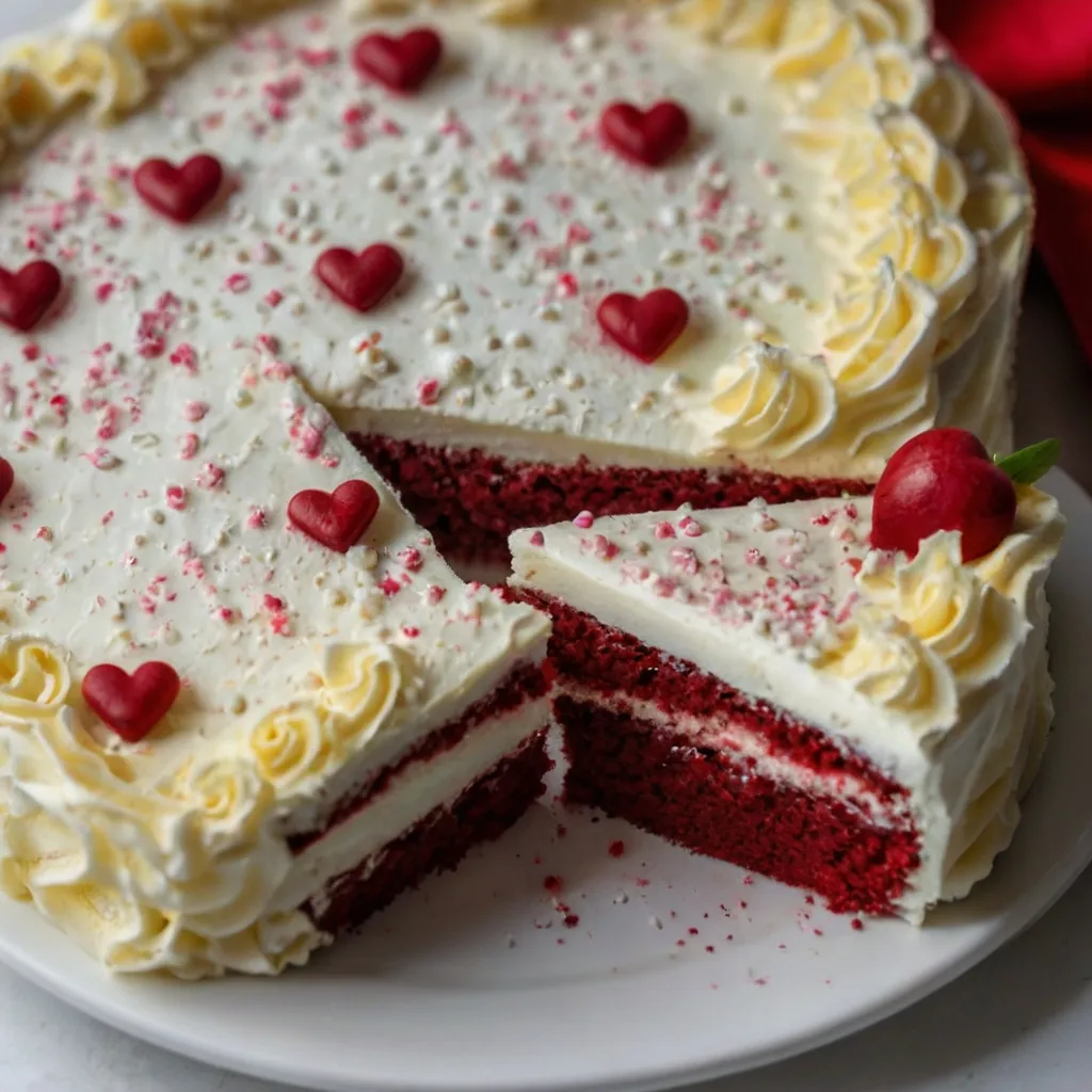 heart cake
