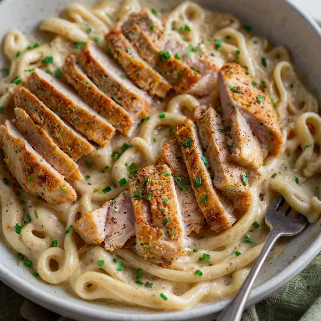 Chicken Alfredo Recipe with Jar Sauce
