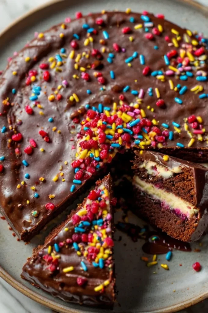 Unicorn Cake Ideas: Creative Designs for Any Celebration 7 Chocolate-Raspberry Unicorn Cake
