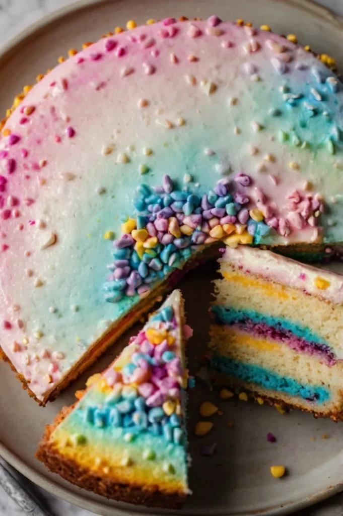 Unicorn Cake Ideas: Creative Designs for Any Celebration 8 Ombré Unicorn Cake