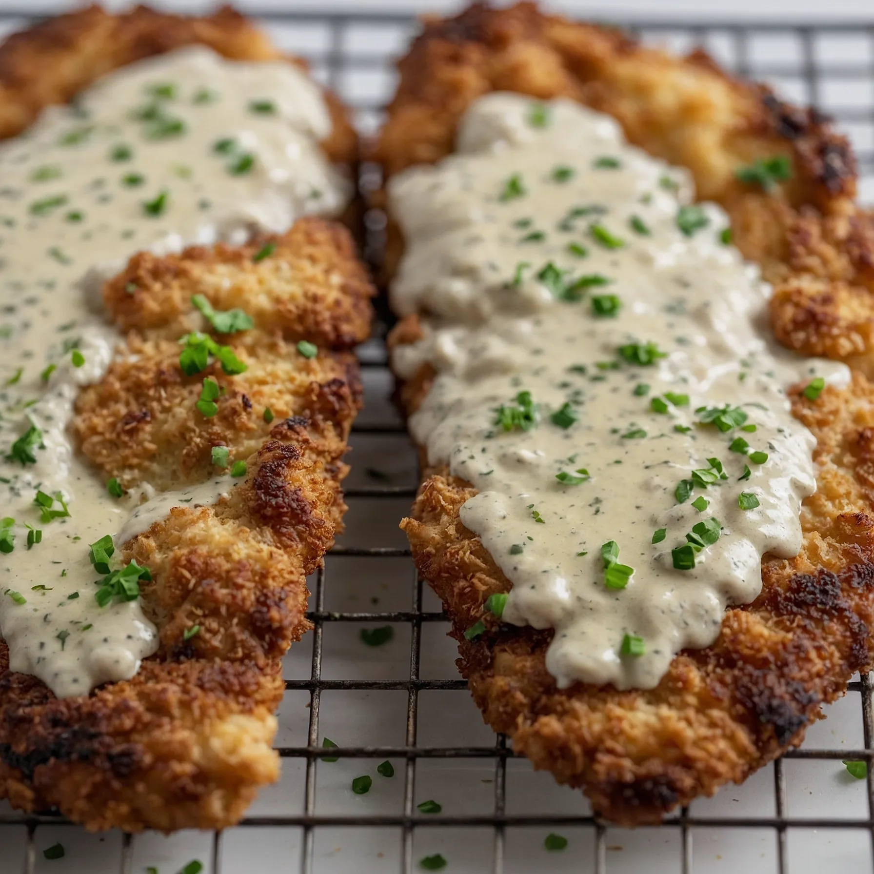 breaded chicken