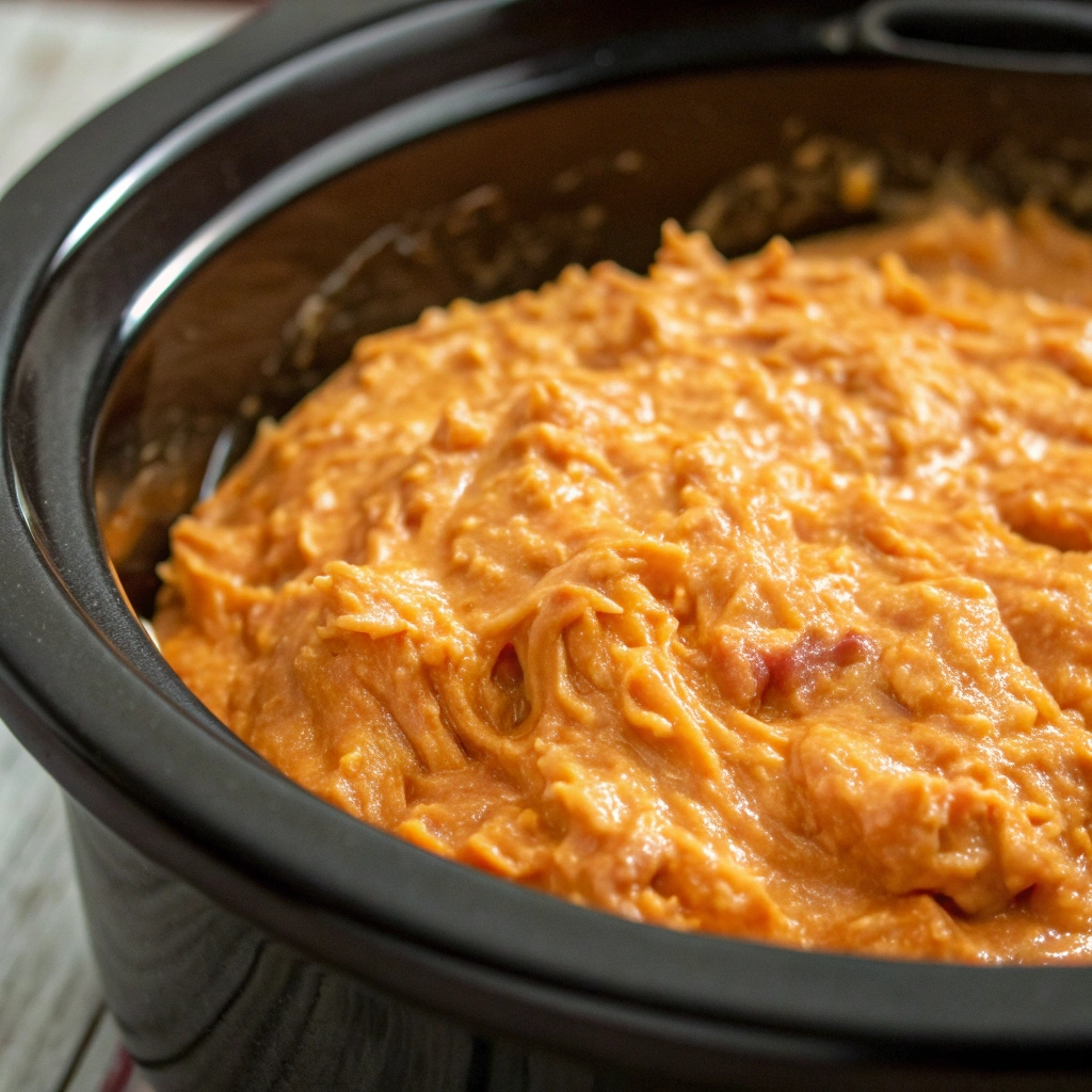 Crockpot Buffalo Chicken Dip