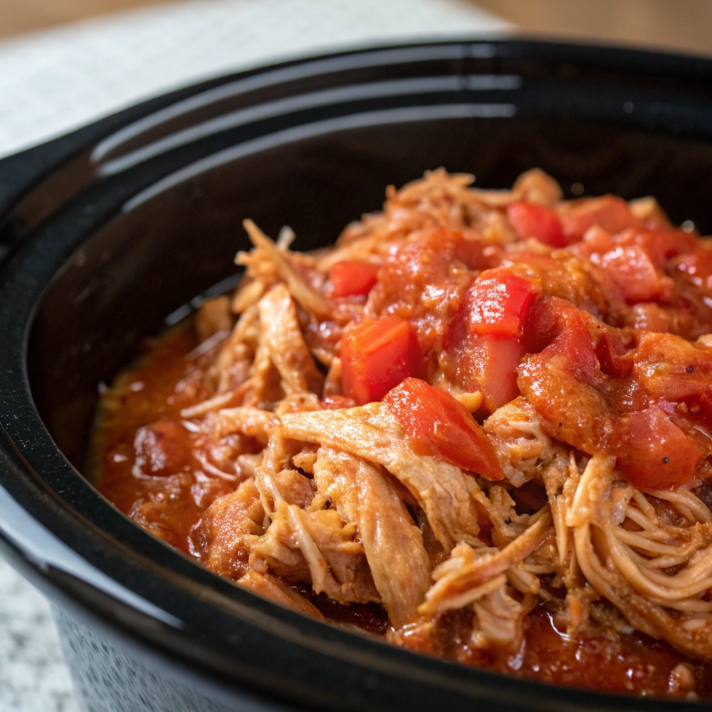Crockpot Salsa Chicken