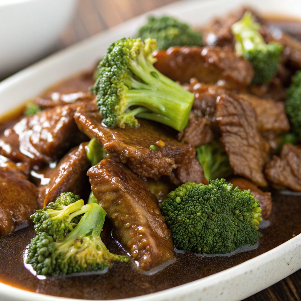 Slow-Cooker Beef & Broccoli