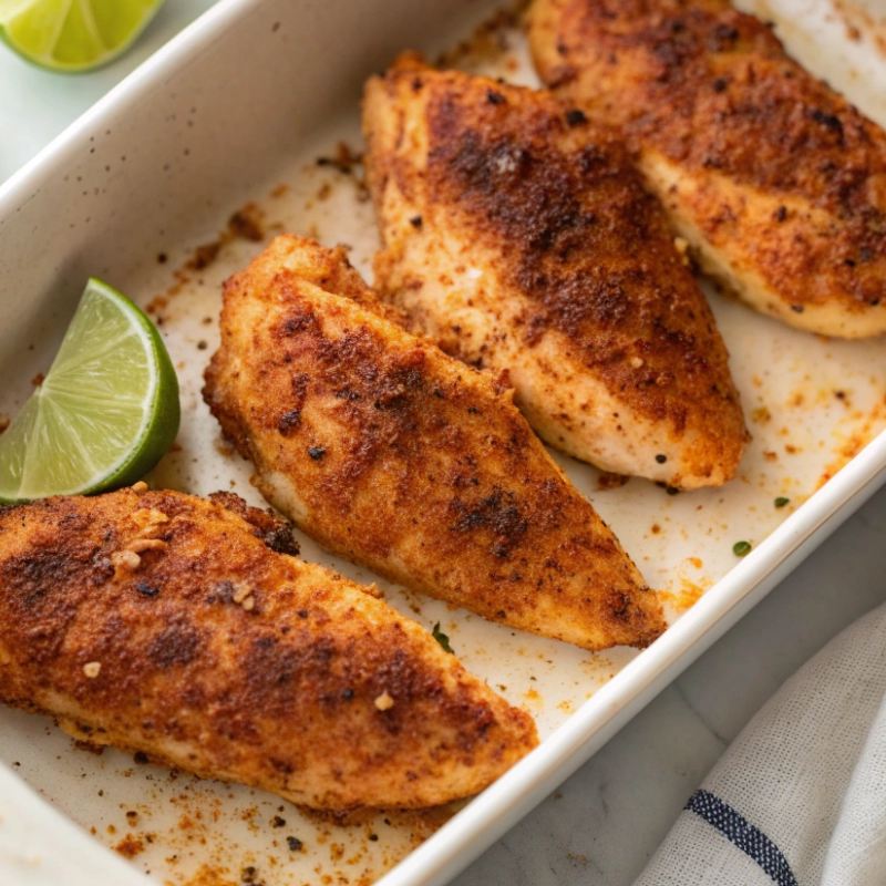 Southwest Baked Chicken Tenderloins