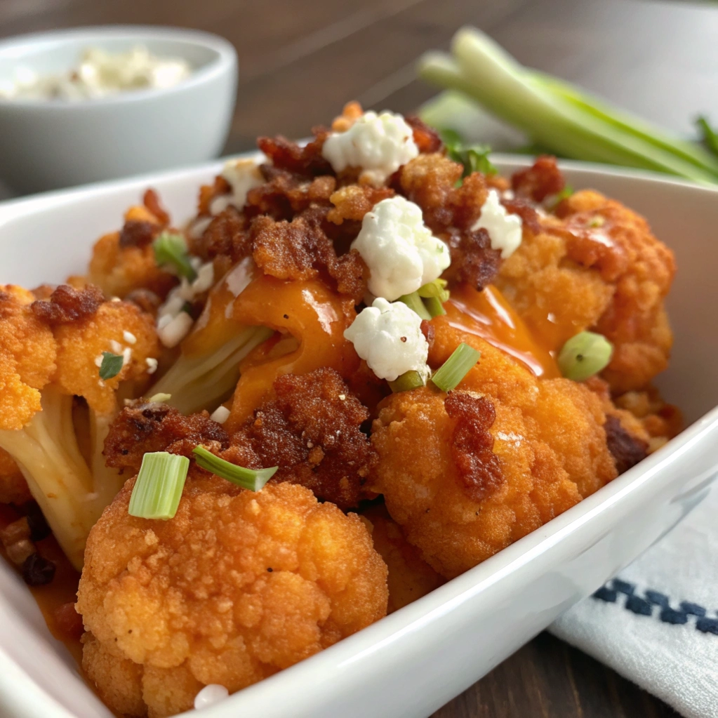 Buffalo Cauliflower Air Fryer