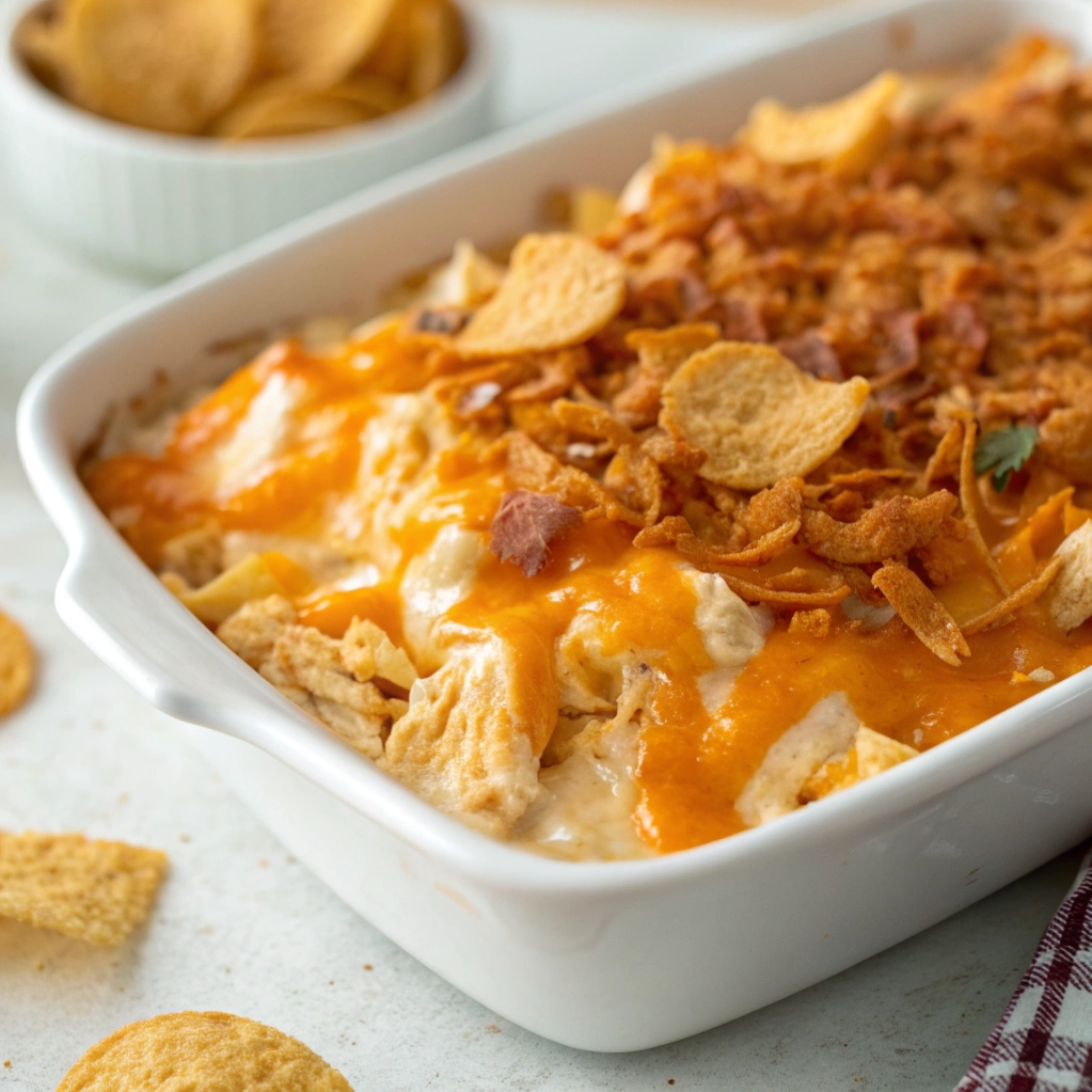 Buffalo Chicken Casserole 9 Buffalo Chicken Casserole Loaded with Ranch