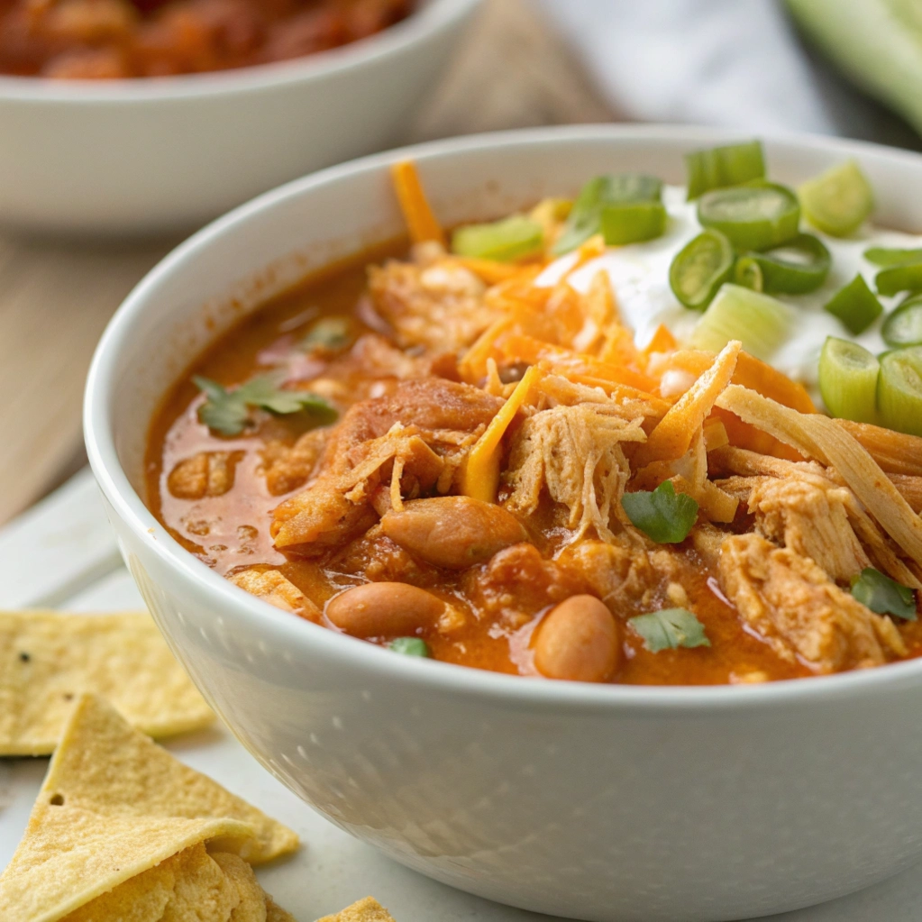 Buffalo Chicken Chili (Spicy Wing-Style Fusion) 9 Buffalo Chicken Chili (Spicy Wing-Style Fusion)