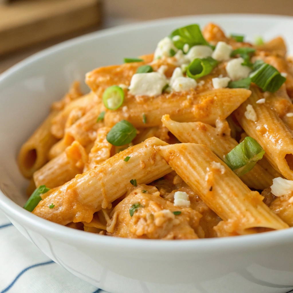 Buffalo Chicken Pasta 8 Buffalo Chicken Pasta