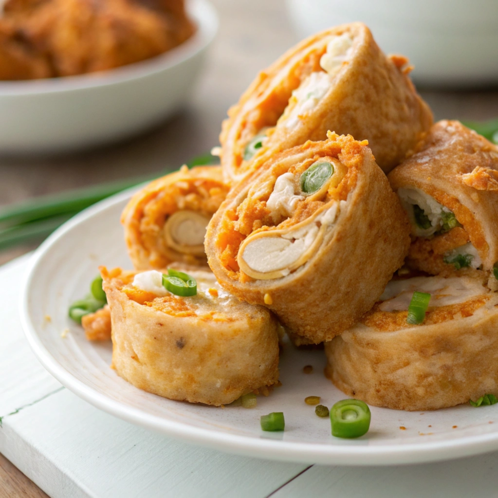 Buffalo Chicken Pinwheels 8 Buffalo Chicken Pinwheels