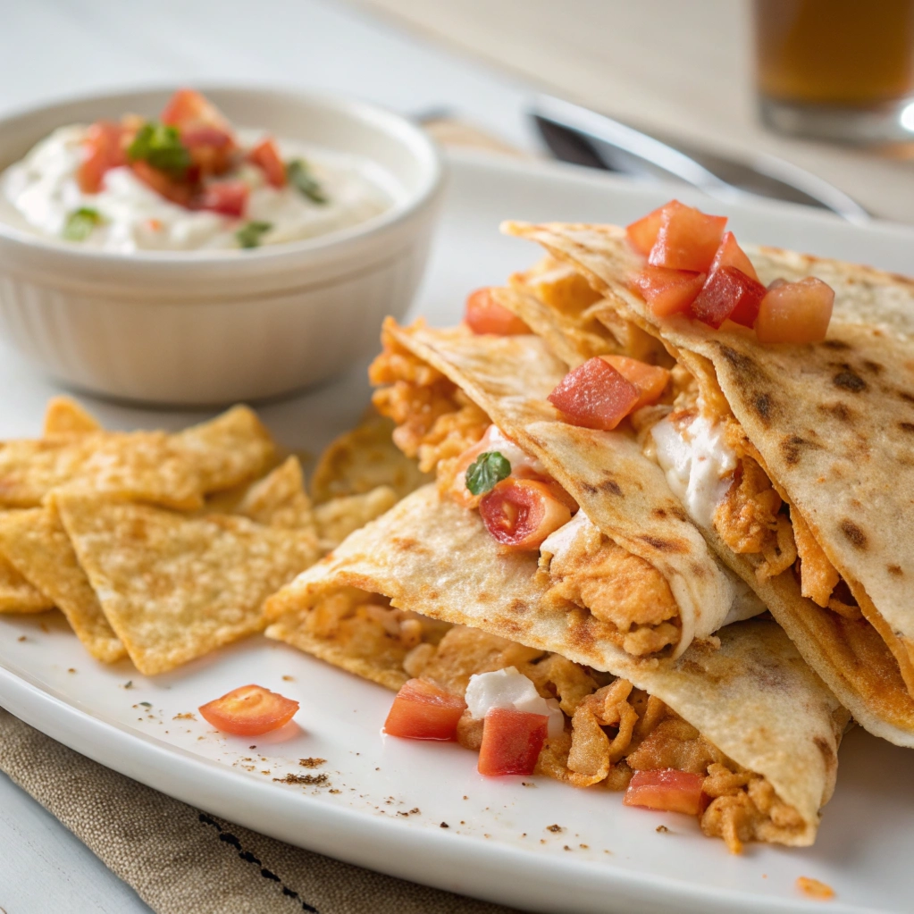 Buffalo Chicken Quesadilla