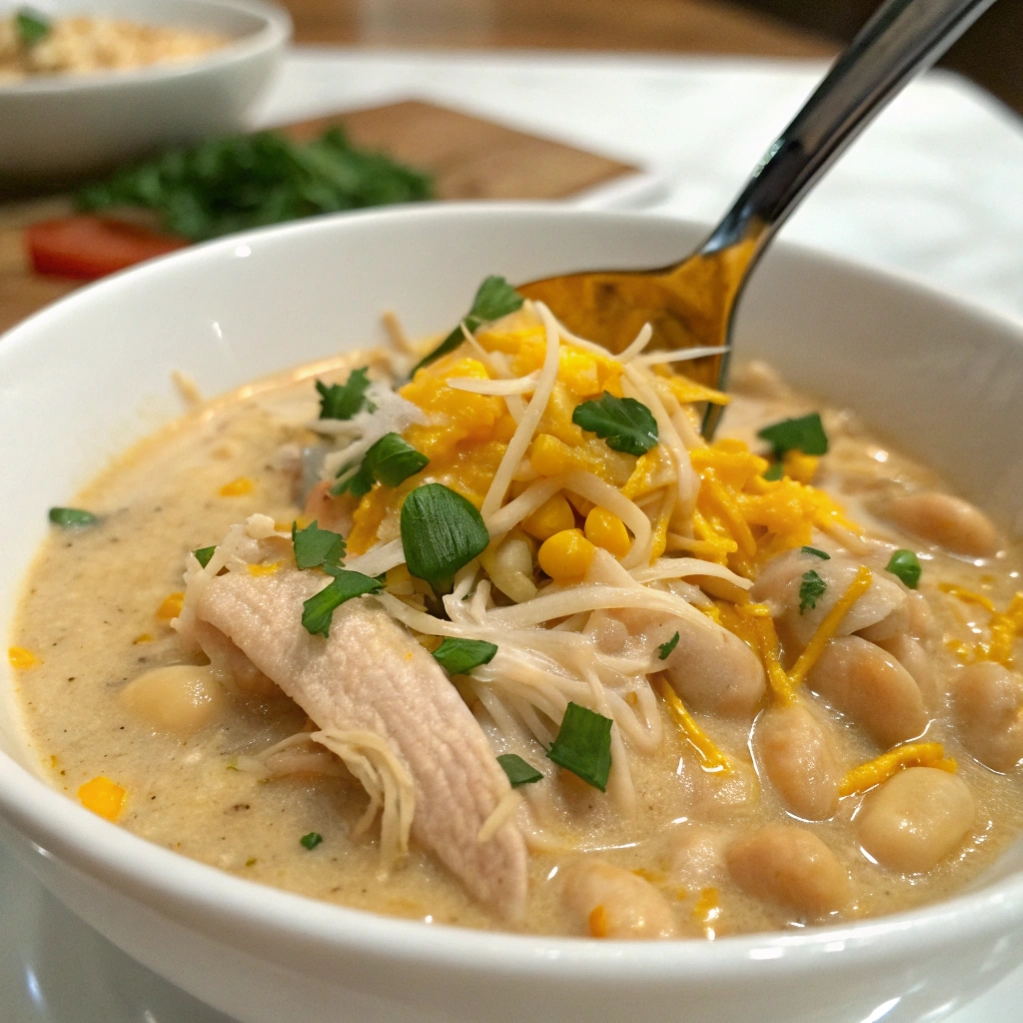 Creamy White Chicken Chili (Rich & Velvety)
