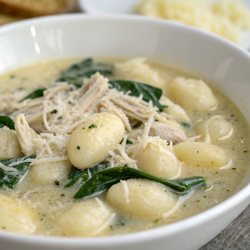 Crockpot Chicken Gnocchi Soup
