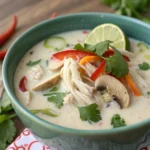 Crockpot Thai Coconut Chicken Soup