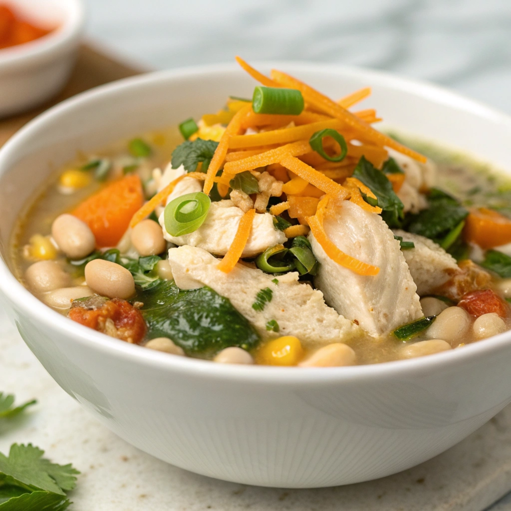 Healthy White Chicken Chili