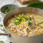 White Chicken Chili Stove Top (One-Pot Method)