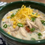 White Chicken Chilli in Crock Pot (No-Fuss Method)