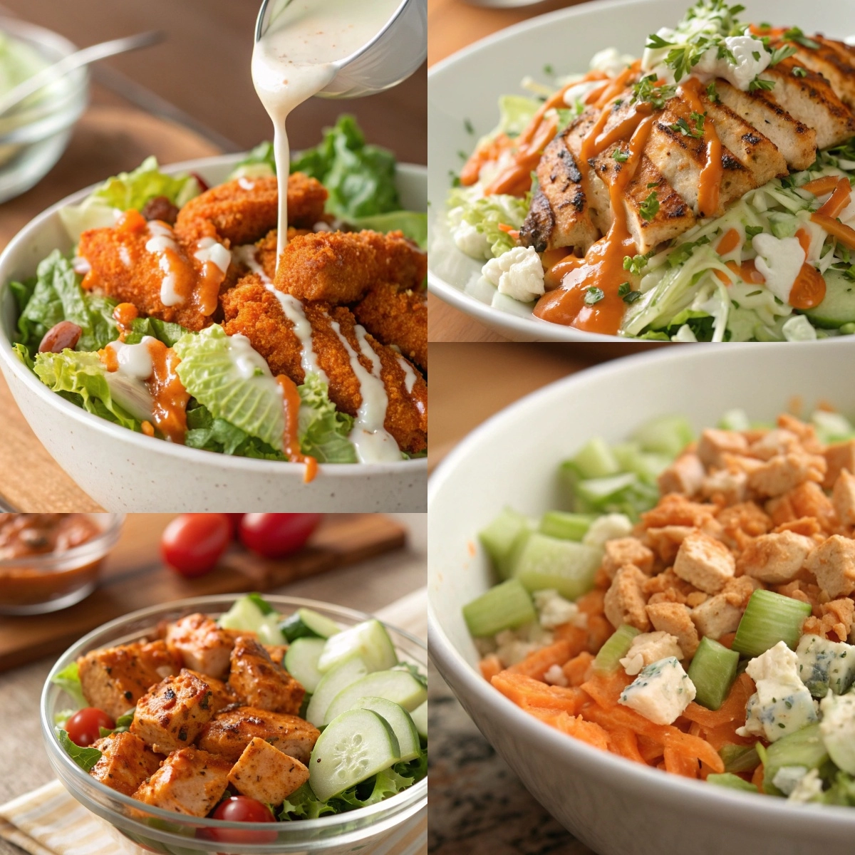 5 Ways to Make the Perfect Buffalo Chicken Salad for Lunch