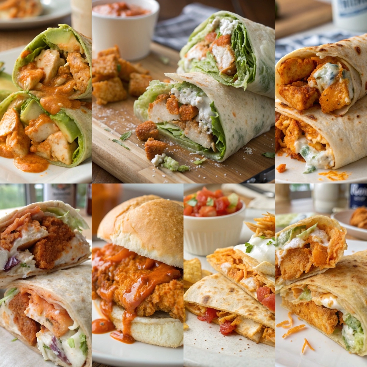 7 Healthy & High-Protein Buffalo Chicken Wraps (Better Than Takeout)