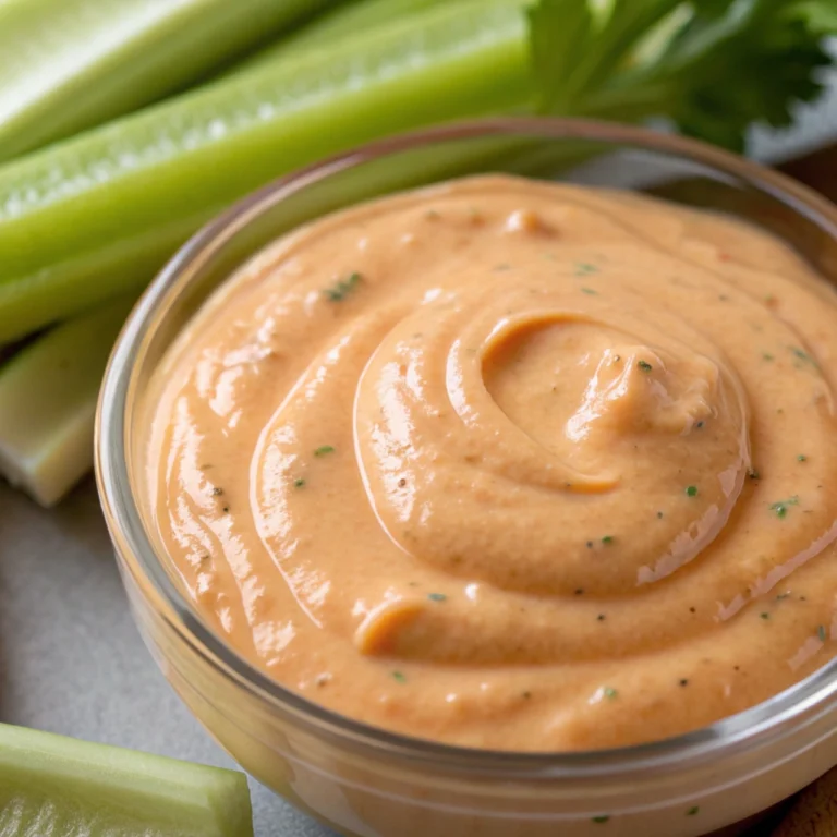 Creamy Garlic Buffalo Sauce