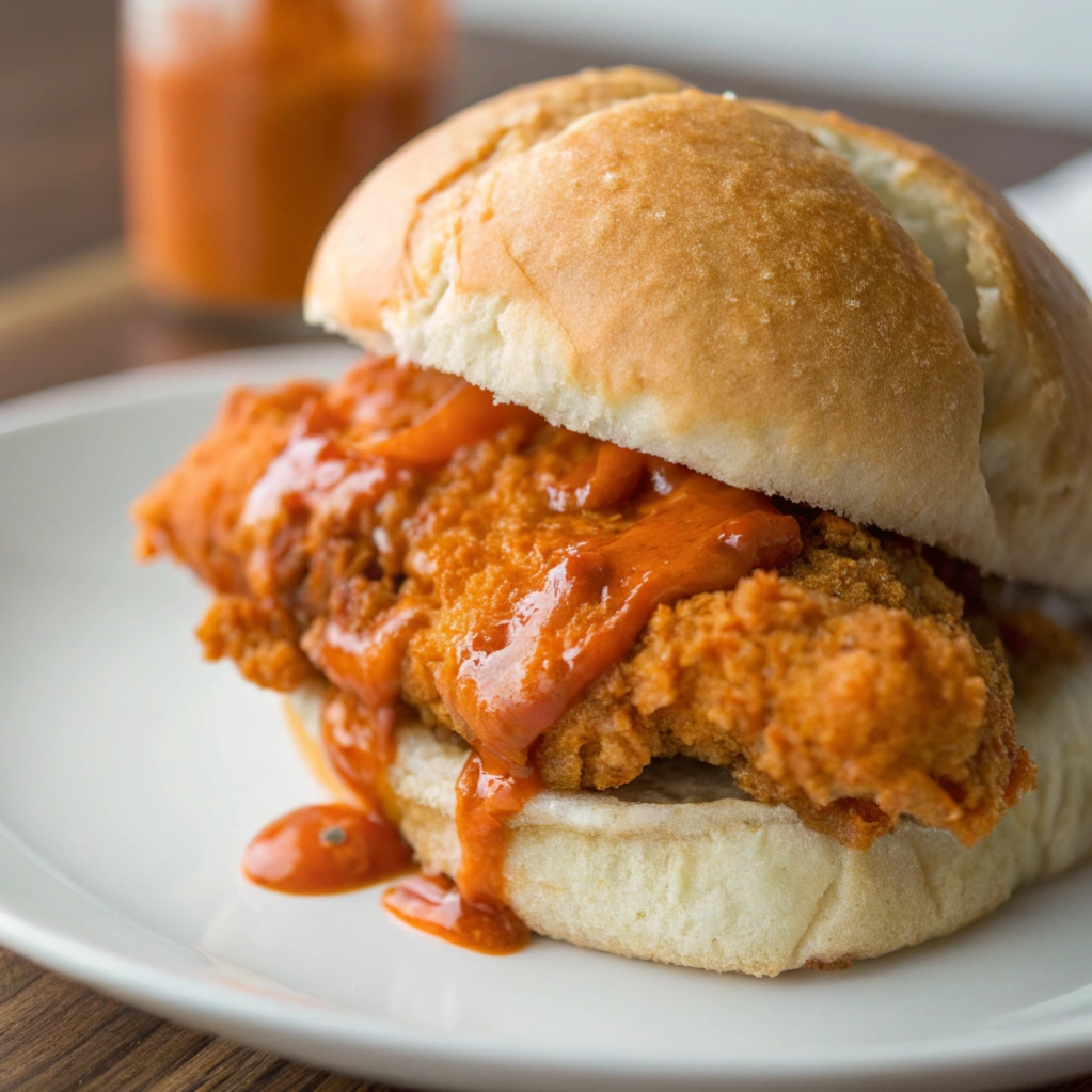 Crispy Buttermilk Buffalo Chicken Sandwich