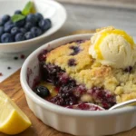 Lemon Blueberry Dump Cake