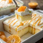 Orange Dreamsicle Poke Cake