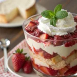 Strawberry Shortcake Trifle