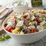 Antipasto Pasta Salad with Italian Dressing 1 - Danyrecipes