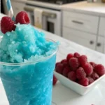 Blue Raspberry Ice Slushie (1)