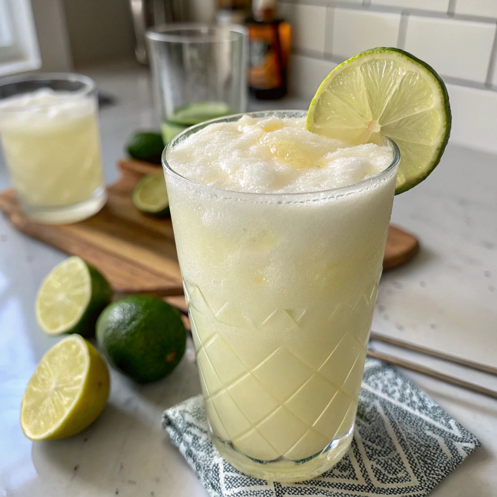 Brazilian lemonade with heavy cream (1)