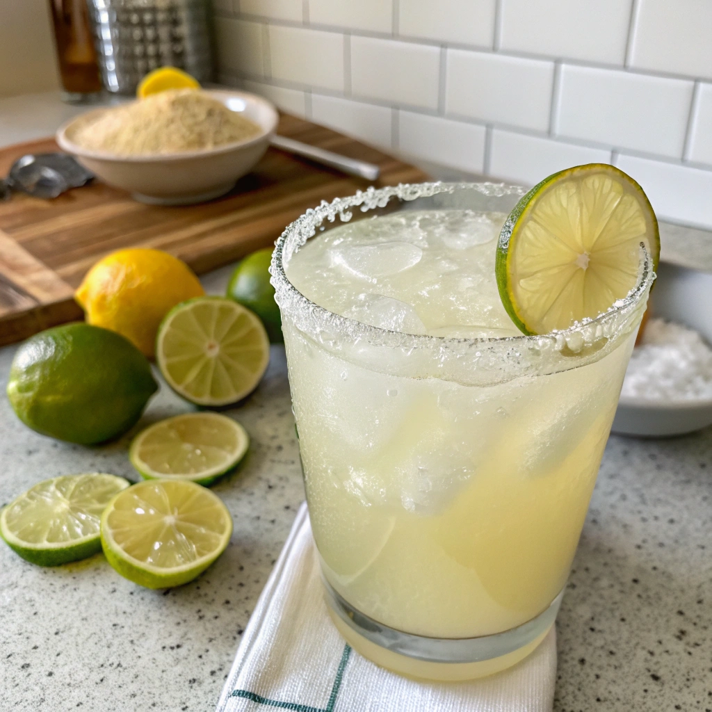 Brazilian lemonade with sugar (2)