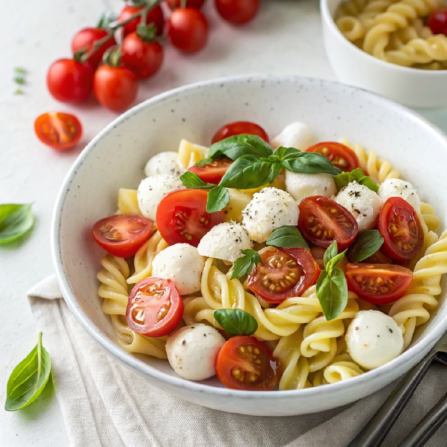 Caprese Cold Pasta Salad 1 - Danyrecipes