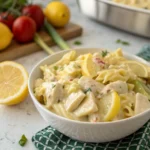 Creamy Lemon Chicken Pasta Salad 2 - Danyrecipes