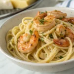 Creamy Lemon Garlic Pasta with Shrimp 2 - Danyrecipes