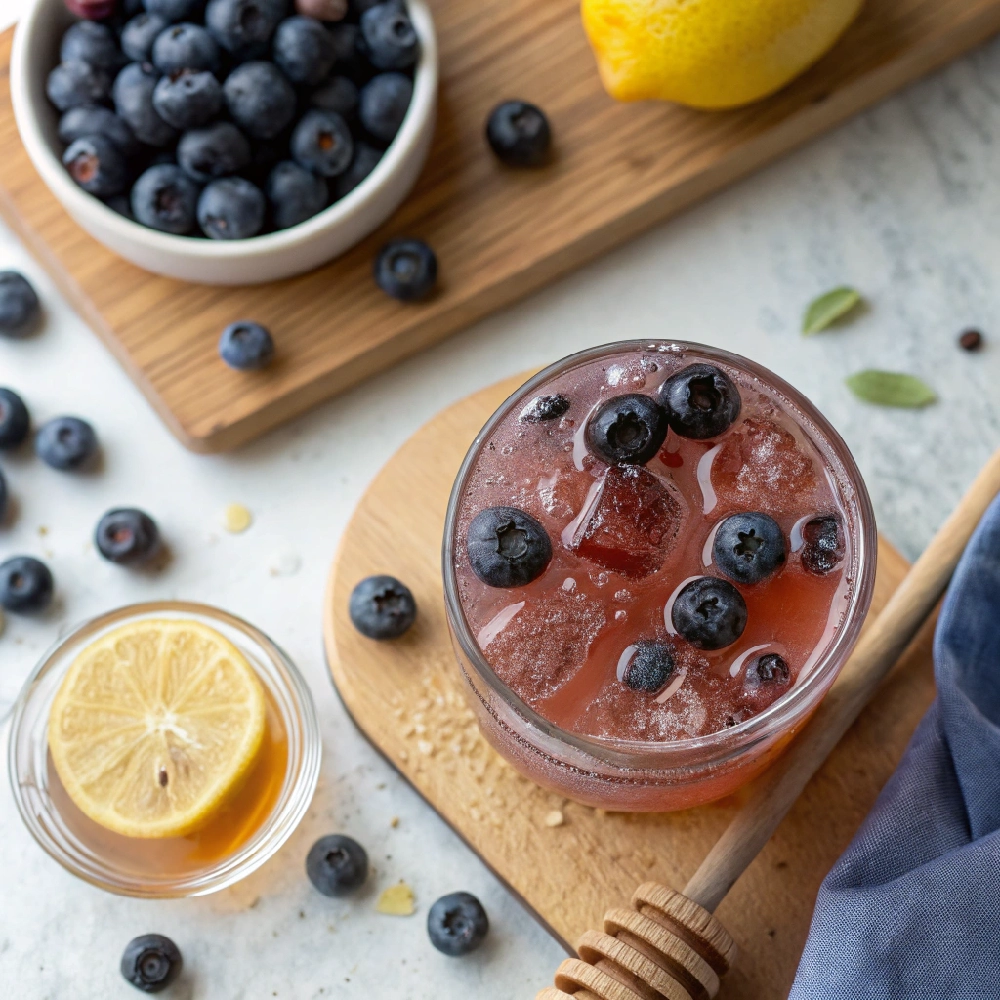 Easy Classic Blueberry Lemonade with Honey 7 Easy Classic Blueberry Lemonade with Honey