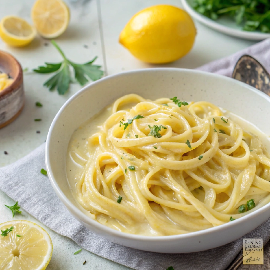 Easy Creamy Lemon Pasta