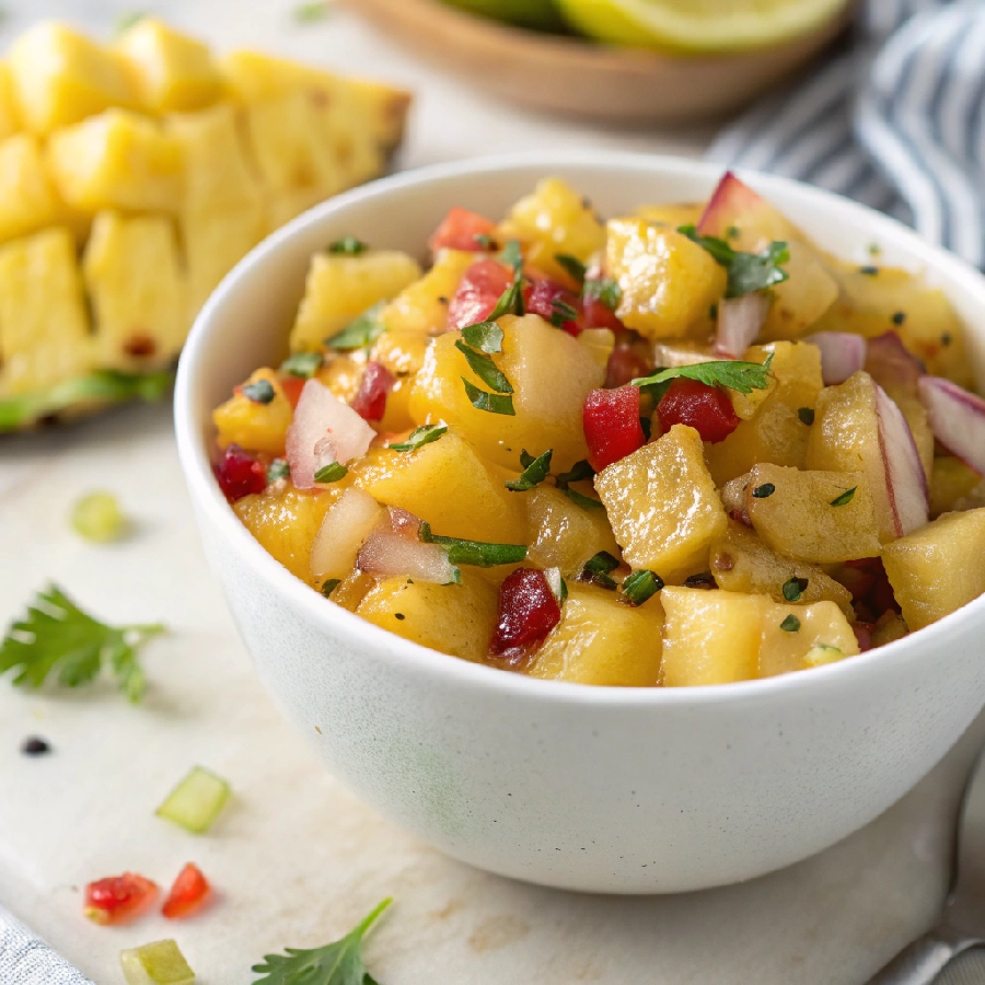 Fresh Pineapple Salsa