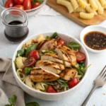 Grilled Chicken Pasta Salad with Balsamic Vinaigrette 2 - Danyrecipes