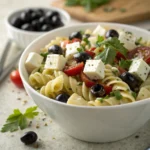 Italian Pasta Salad with Feta Black Olives 1 - Danyrecipes