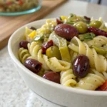 Italian Pasta Salad with Pepperoncini Kalamata Olives 1 - Danyrecipes
