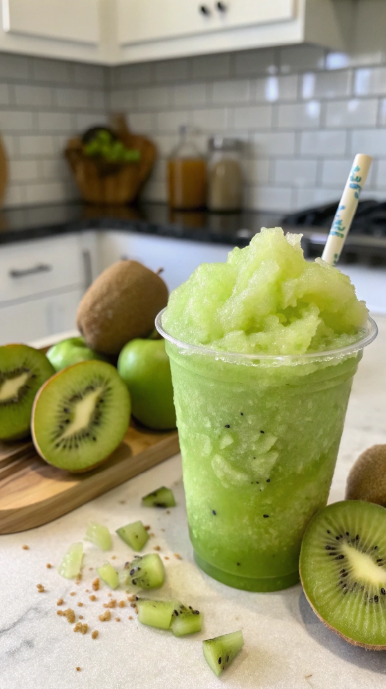 Kiwi Apple Freeze Slushie (1)
