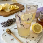 Lavender Lemonade with Honey and Fresh Lemon