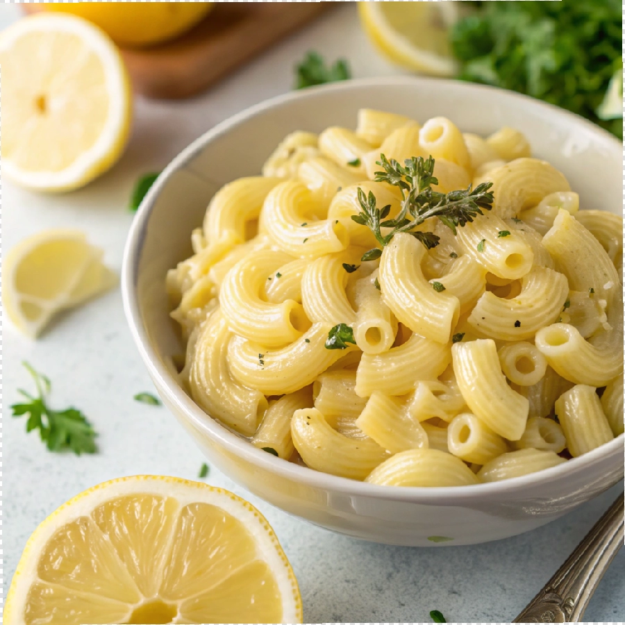 Lemon Garlic Pasta 3 - Danyrecipes