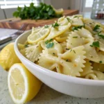 Lemon Garlic Pasta Salad 2 - Danyrecipes