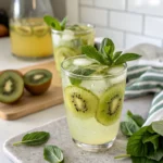Lemonade with Kiwi and Basil