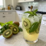 Lemonade with Kiwi and Basil